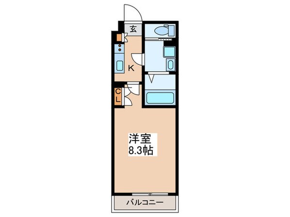 ﾌﾞﾗｲｽﾞ高井戸DUEの物件間取画像